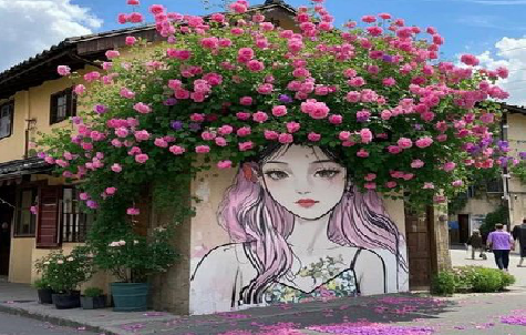 资兴怎么设计网红打卡墙绘