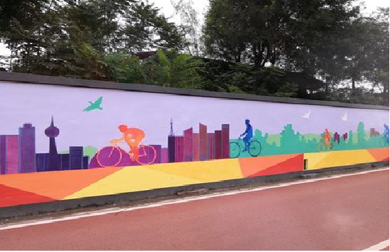 资兴墙体彩绘-围墙