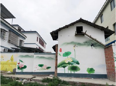 资兴室外墙绘-从选材到保养。