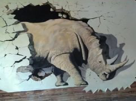 资兴在墙绘中，如何绘制3D效果？