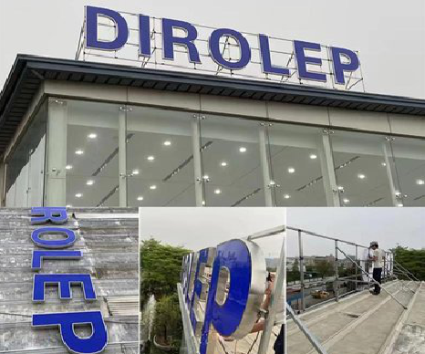 资兴楼顶发光字安装的注意事项。